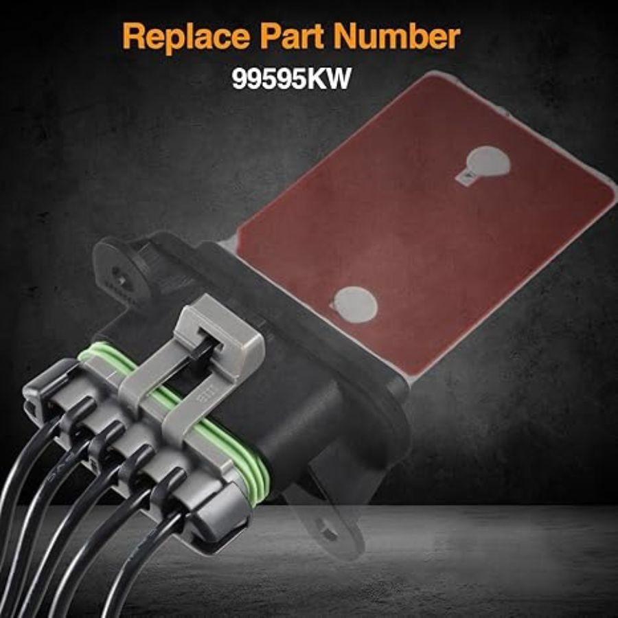 Blower Motor Resistor Connector Wire Harness Pigtail, AC Fan Blower Wire Ass