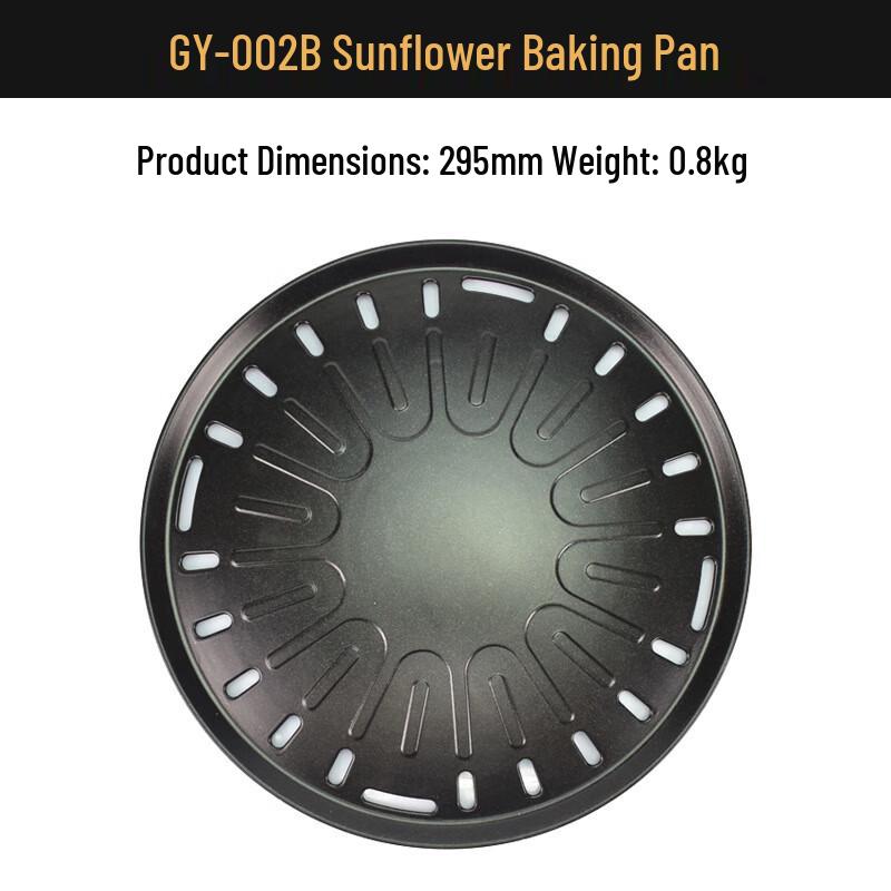 ZISIZ Commercial Non-Stick Cast Iron BBQ Grill Pan