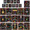 WATINC Spanish Classroom Poster Decor - 27PCS Hispanic Bienvenidos Motivational Science Banner Bulletin Board Decoration Set, Spanish Heritage Month