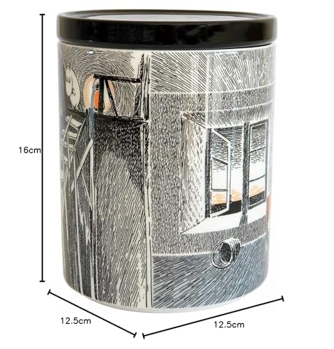[Officially Imported] Moomin by ARABIA Jar with Lid, 1.2L, True To Its Origin, 1024603