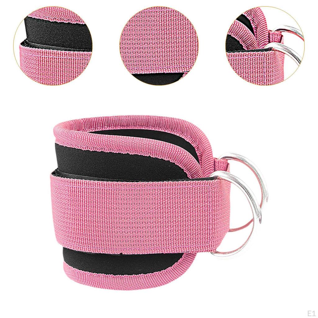 Ankle Strap Cuff for Kickbacks Leg Resistance Band Home Lower Body Exercises