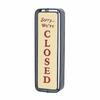 Dulton Wall Mount Spinner Sign Open Closed Navy A Nostalgic Yet Fresh and Charming Rotating Sign OPEN CLOSED Guidance For Stores Wall Mounted Height