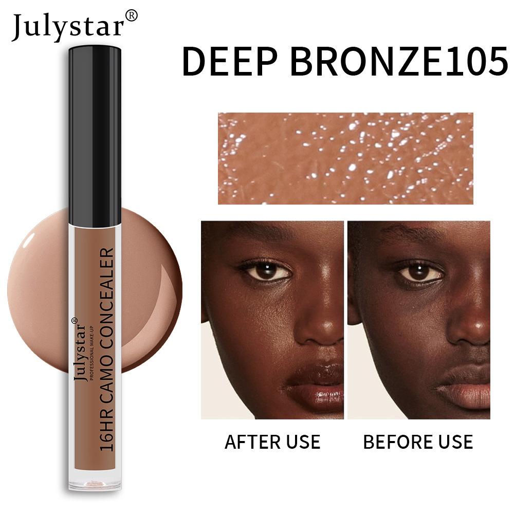 JULYSTAR Makeup Powder Foundation Concealer Long -lasting No Makeup Powder Foundation Powder Cream Beauty