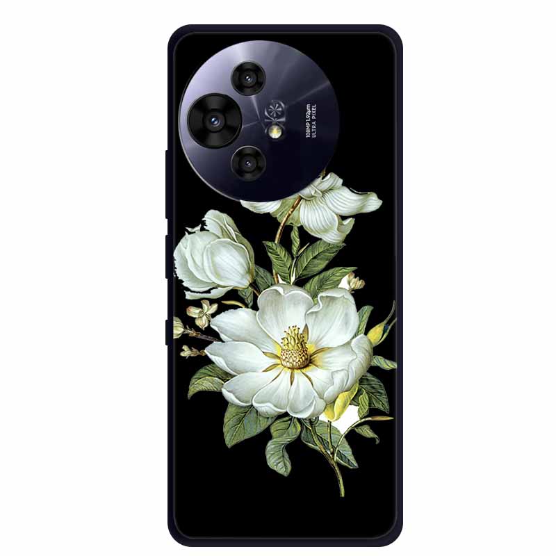 Coque For TCL 50 Pro NxtPaper 5G Case Shockproof Black Silicone Soft TPU Back Cover For TCL 50 Pro NxtPaper Phone Case Cartoon