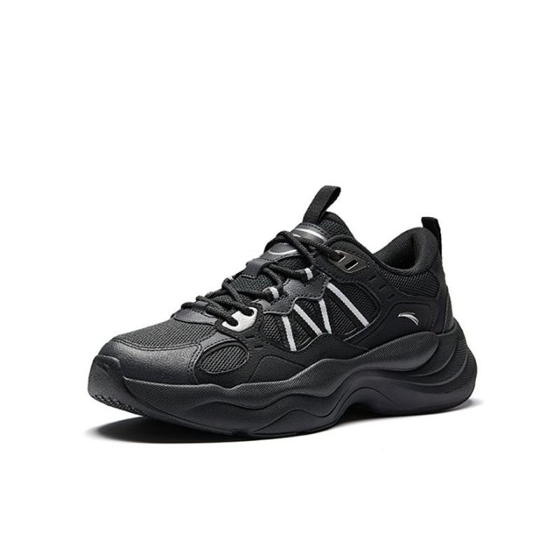 Anta Pg7 Comfortable Versatile Wear-Resistant Height Increasing Low-Top Dad Shoes Men Sneaker Basic-Black 112548840-1