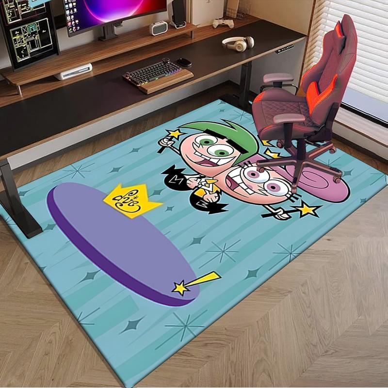 Magical Friendship timmy Adventure Carpet, Chair Rug,Rug for Office Bedroom living rooms, Doormat decor Fan Gift Christmas Gift