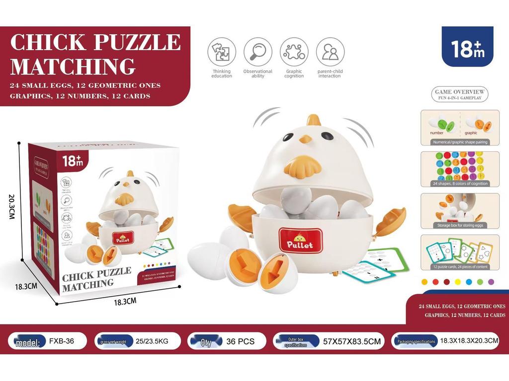 Smart Egg Shape Recognition Educational Toy for Early Childhood