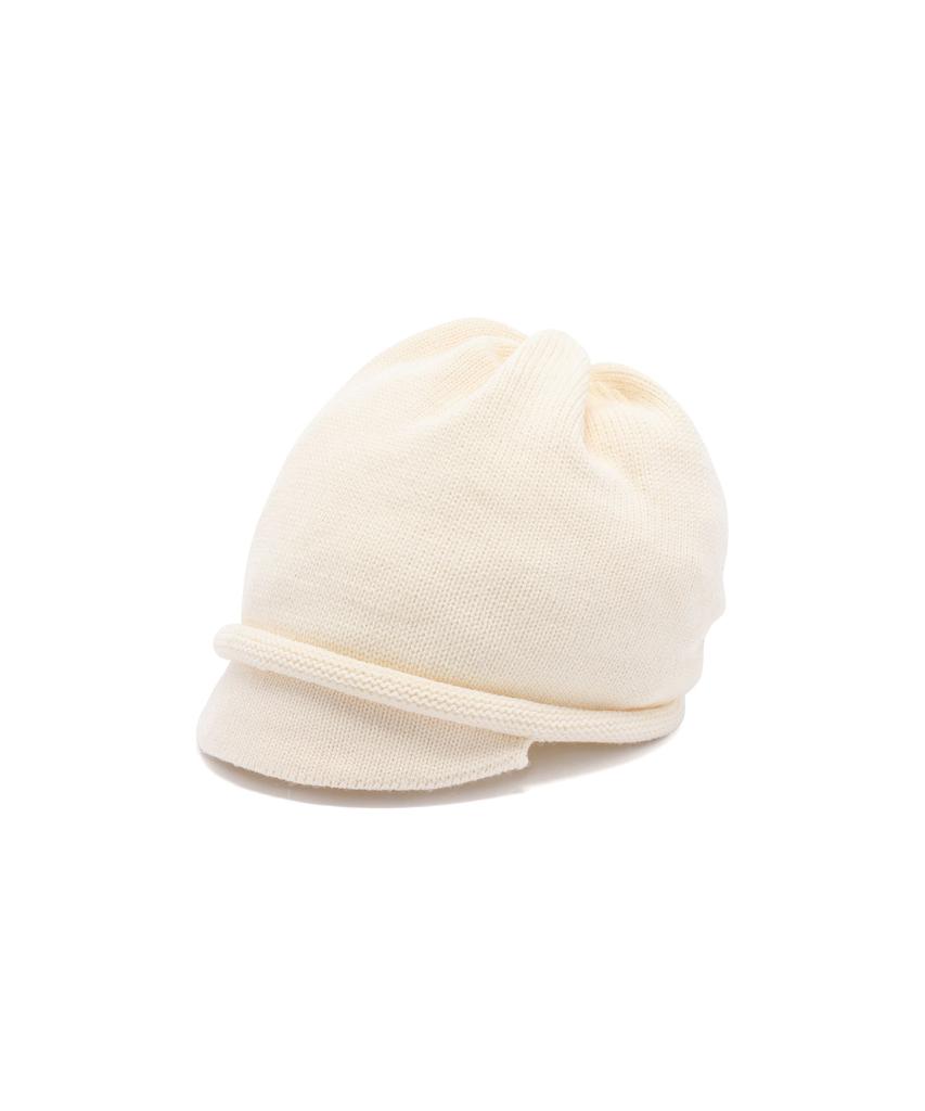 NICEGHOSTCLUB Slouchy Cap Beanie_Ivory(Ng2Fsuab22A)
