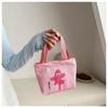 Süße Mini-Leinentasche Koreanischer Stil Kleine Taschen Tragetasche Hand-Snack-Tasche Münz-Kopfhörer-Aufbewahrungstaschen