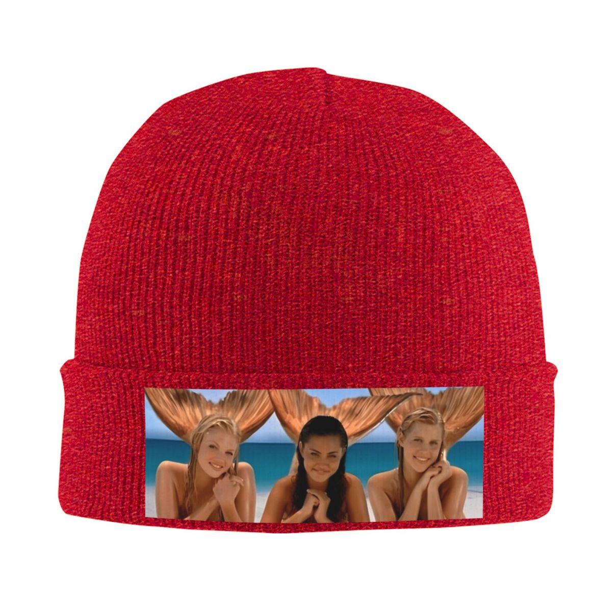 

H20 Just Add Water Warm Knitted Cap Winter Knit Bonnet Hat Skullies Beanies Hip Hop Caps for Unisex One Size