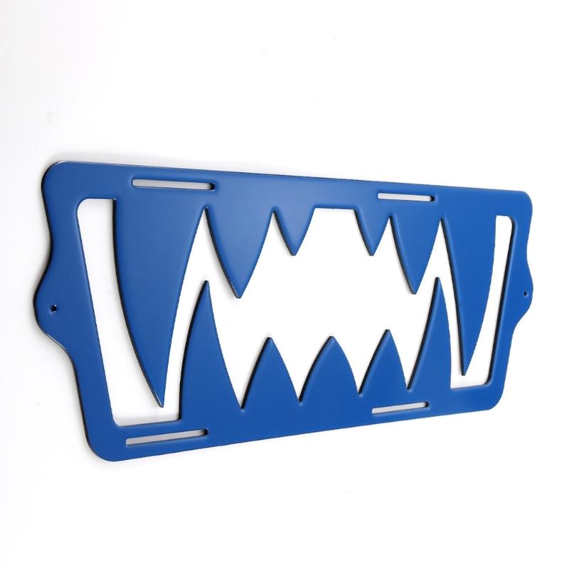 Grille Guard Cover Decoration Radiator Grille Teeth Insert for Vehicle Radiator Protector Decor Easy Installation