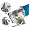 2000r/min Electric Round Scissors Electric Scissors Shear Cloth Cutter Fabric Cutting Machine Kit Cutting Tool DC 12V
