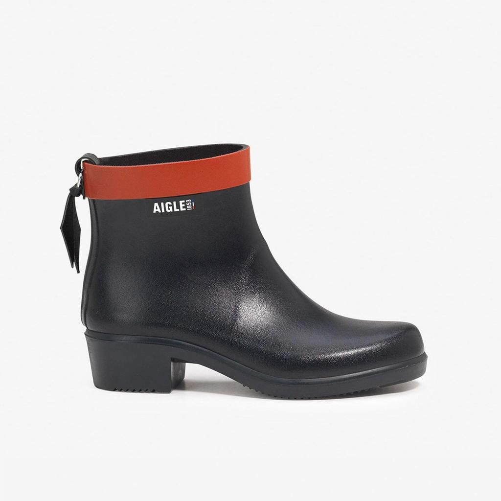 Aigle Milica Botillon Rubber Rain Boots Dark Navy [Official]