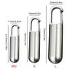 Mini Metal Seal Bottle Container Waterproof Bottle Canister Capsule Box Outdoor Camping EDC Tool for Titanium Sealed Can