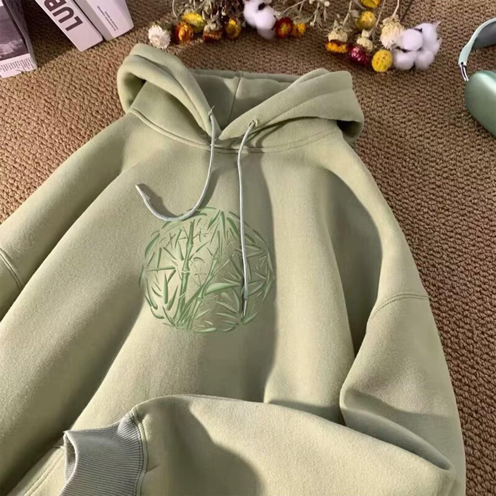 

Женские флисовые толстовки большого размера, свитера с длинным рукавом, пуловеры, осенние наряды XXXL светло-зеленый