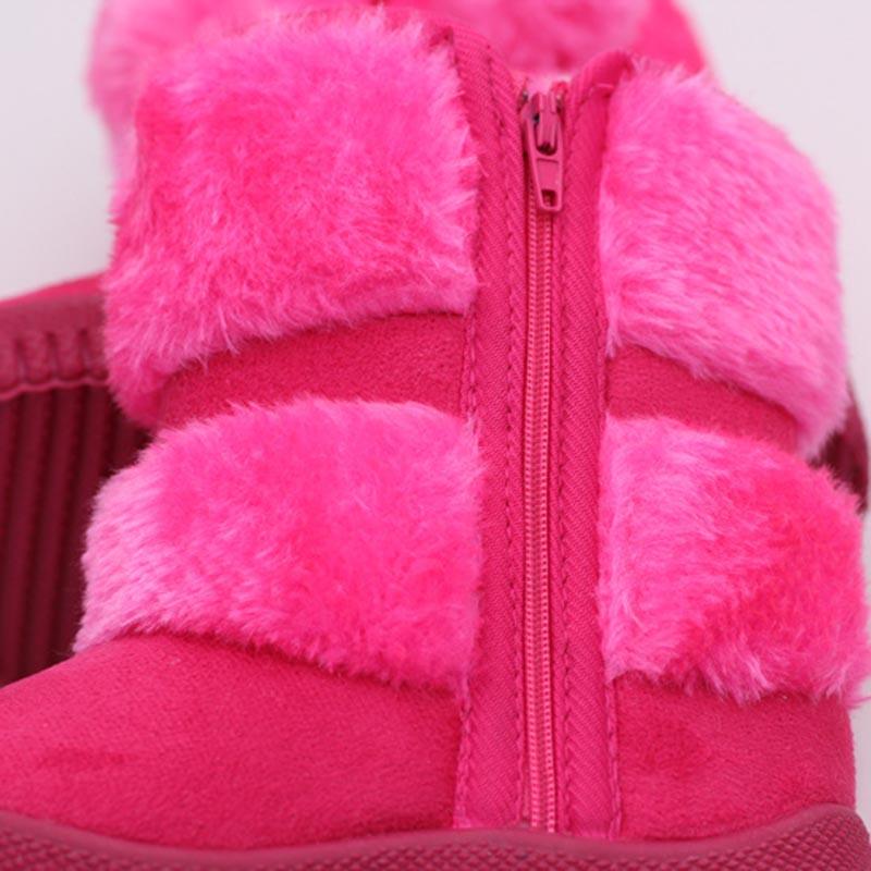 Girls Winter Comfortable Lobbing Ball Thick Warm Kids  Boots