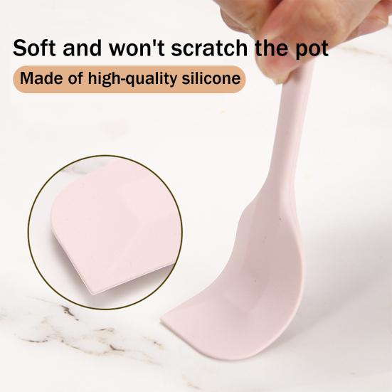 5Pcs Silicone Kitchenware Food Clip Whisk Spoon Scraper Spatula Set Odorless Heat Resistant Flexible Silicone Nonstick Cooking Baking Tools