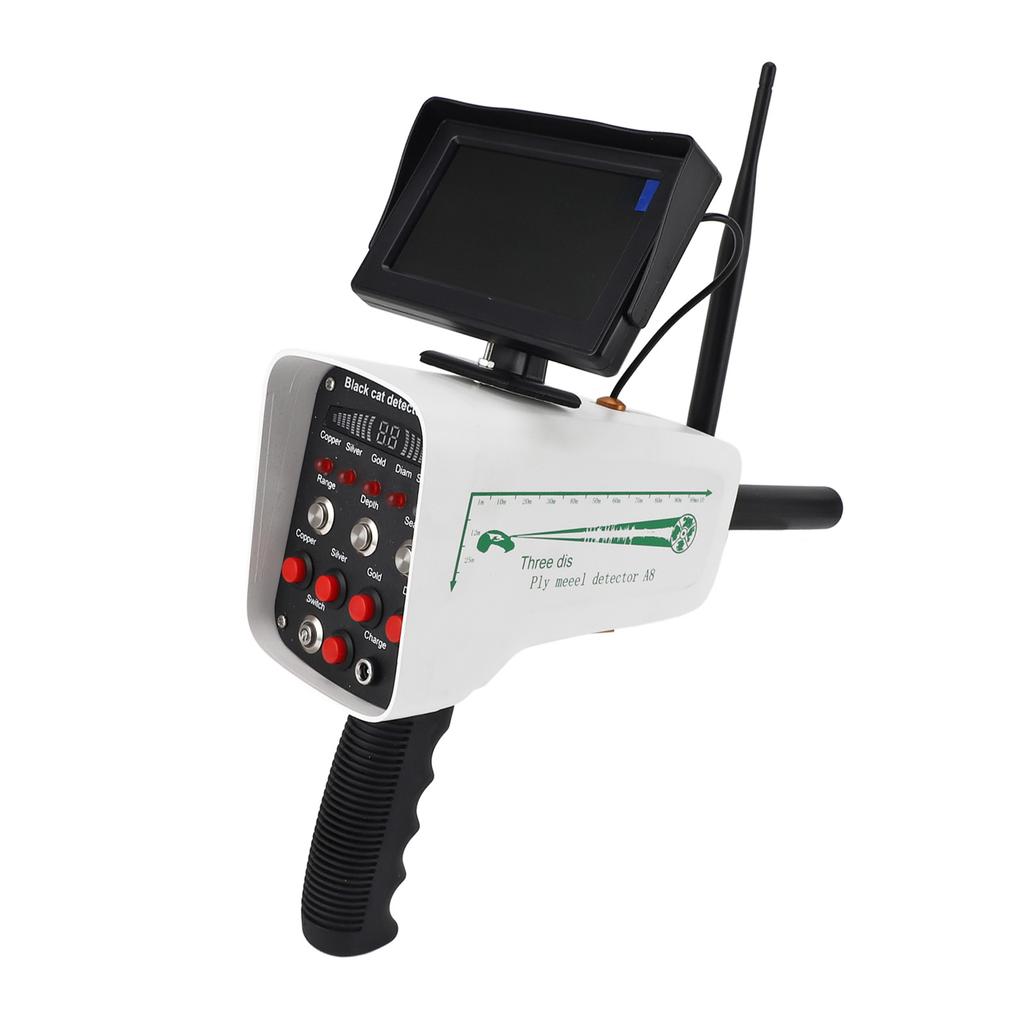 Metal Detector Gold Finder 1000M Range 30M Depth Sensitive Handheld Underground Treasure Scanner