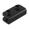 Adapter Rectangular Bracket 1PC/4 PCS 2-Way Black Glass Fiber Pole Pop-up Connector Rectangular Replacement Spare