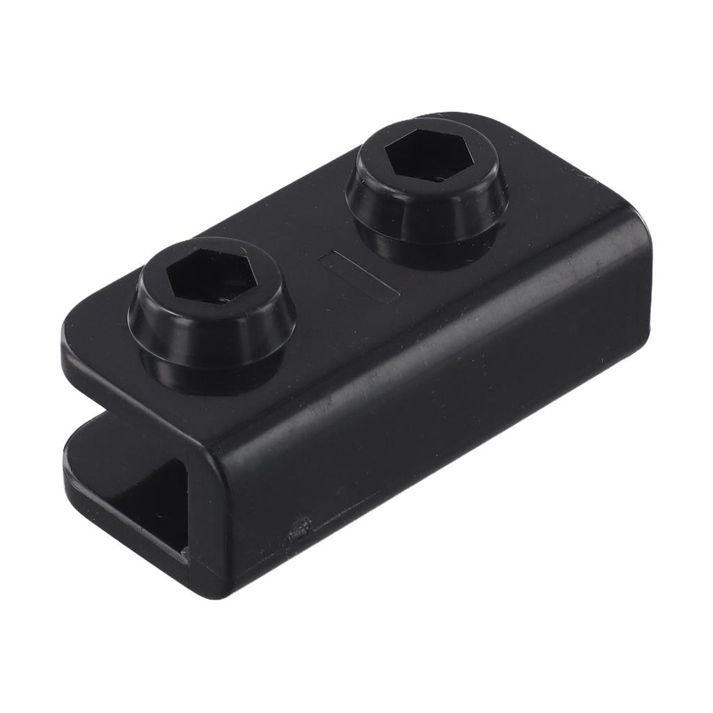 Adapter Rectangular Bracket 1PC/4 PCS 2-Way Black Glass Fiber Pole Pop-up Connector Rectangular Replacement Spare