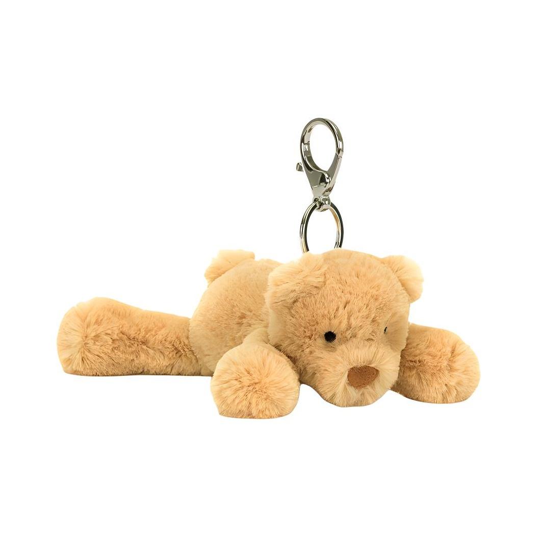 

JELLYCAT Bear Series Smudge Bear Bag Charm Bear Bag Charm Fun Animal Brown Doll Plush Pendant Sitting 7cm high Box Not Included
