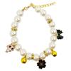 Pet  Pearl  Necklace Diverse Exquisite Styles Adjustable Size Cat Collar Jewelry Accessory Pendant