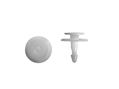 VOSTON Automotive Parts Trim Clip White 1 Bag of 10