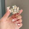 Elegant Hair Claws Pearl Flowers Hairpin Fashion Hair Clips  Hair Accessories