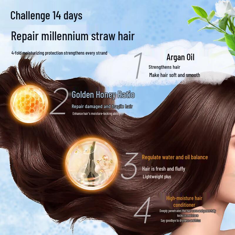 Șampon Hidratant Volumizant cu Miere de Floare de Tei