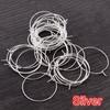 20-35mm Nine Character Earring Ring Ear Coil Iron Plated Round Wine Glass Earring Ring 100pcs/lot DIY Bead Earring Accessories