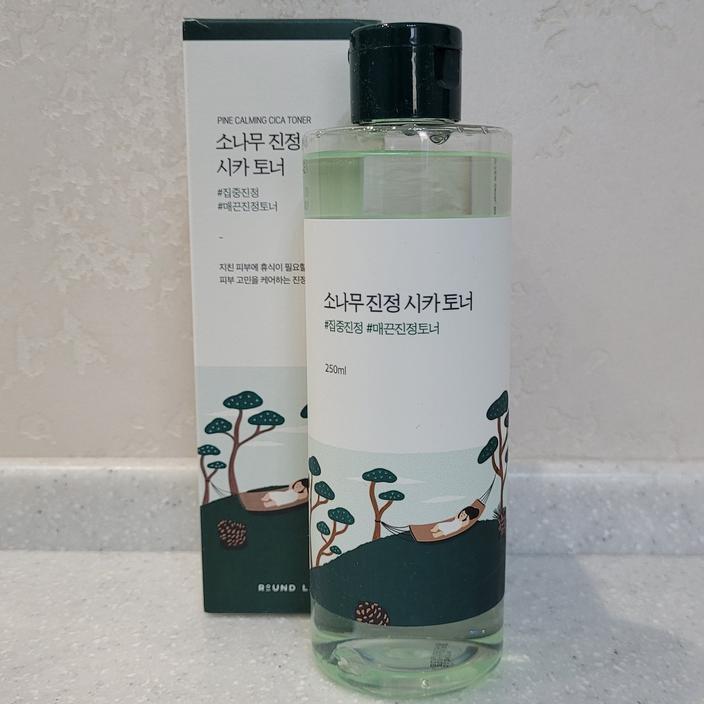 Round Lab Pine Calming Cica Toner  250ml/ Soothing, Nourishing, Moisturizing, Korean Cosmetics, Kbeauty