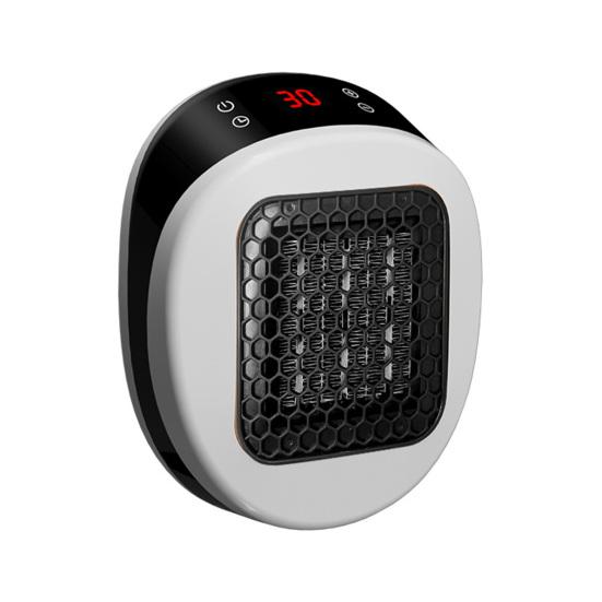 Wall-Mounted Space Heater with Adjustable Thermostat & Timer Quick Warmth Electric Heaters Portable Plug-in Room Heater for Bathroom Bedroom
