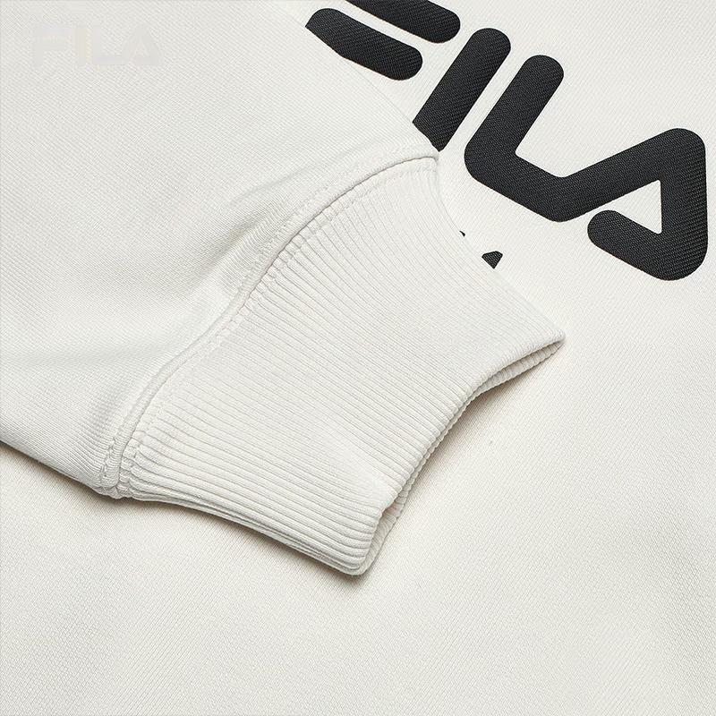 New FILA ORIGINALE Sweatshirt Unisex Steam White F51M449202F-IV