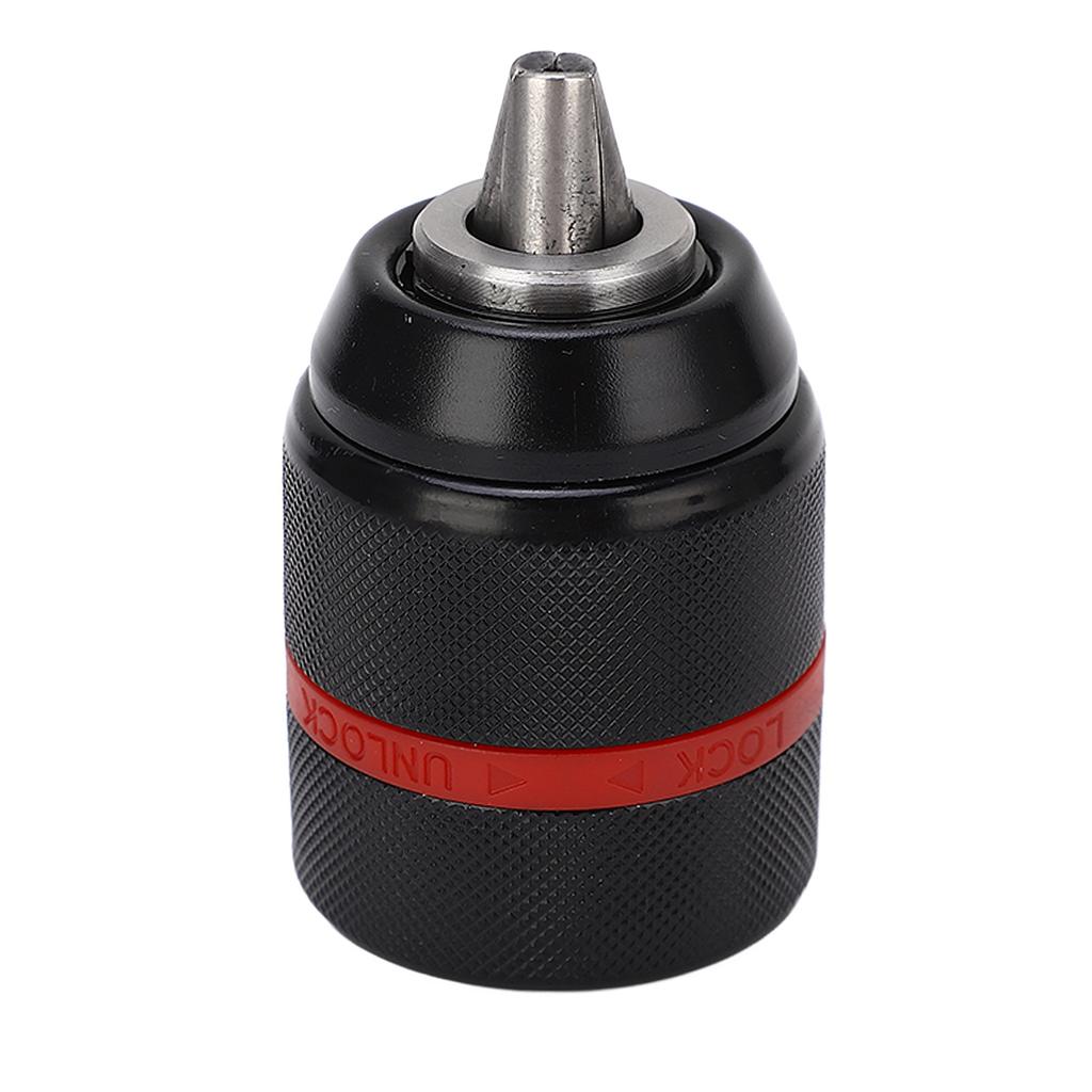 Keyless Drill Chuck 1 2‑20UNF Mount Self Tightening Electric Drill Chuck 2‑13mm Clamping Range Round 58mm   2.3in