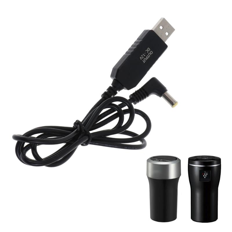 USB DC 5V To 12V Voltage Step Up Power Cable (1meter) Power Supply Adapter Cable Widely Usage Step Up Voltage Converter