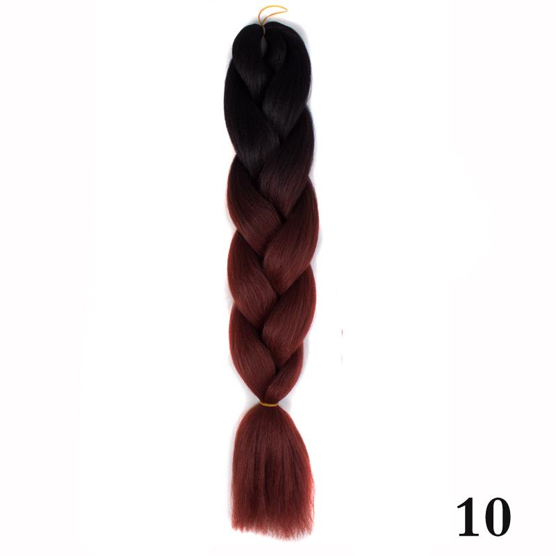 Braids Hair Extensions Balayage Ombre DIY Quick Weave Braiding Hair for Cosplay Daily Use for Women