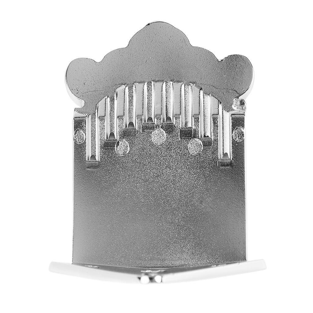 Mandolin Tailpiece 8 String Bridge Zinc Alloy Instrument Accessory for Replacement