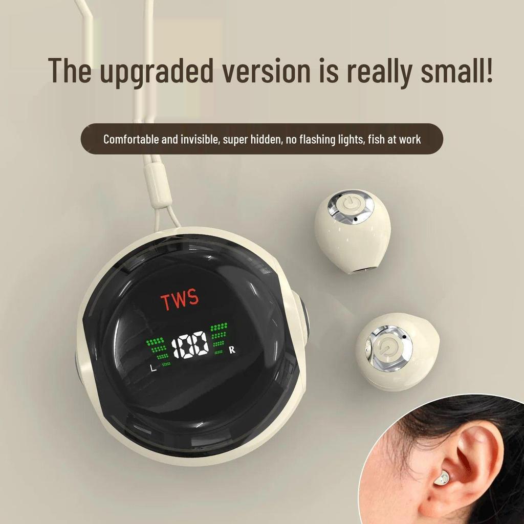 Mini Ultra-Small Noise Cancelling Bluetooth Earphones with Long Battery Life