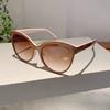 Vintage Cat Eye Sunglasses New Women Stylish Oversized Candy Color Outdoor Shades Fashion Brand Design Sun Glasses