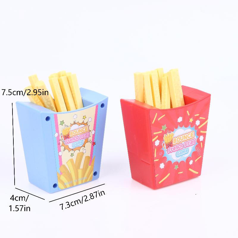 Fun Simulation Fries Prank Toy Creative Novel Prank Toys Parent-Child Interaction Desktop Game Family Party Prop Surprise Props