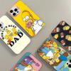 Classic American Animation The S-Simpsons Phone Case For IPhone 16 15 14 13 12 11 Pro Max X XR XSMAX 8 7 Plus Matte Shockproof