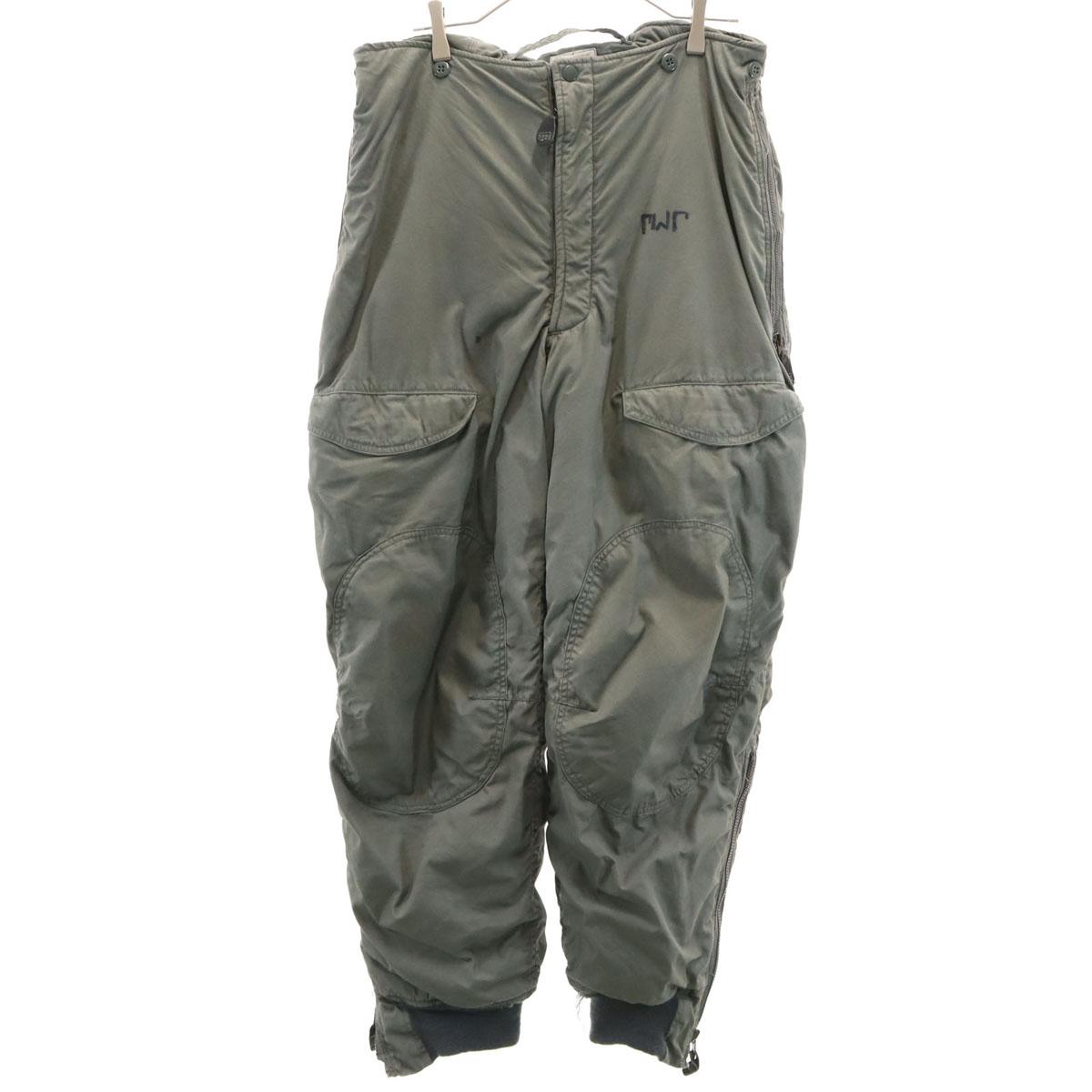 

US AIR FORCE 80s F-1B DLA Vintage Flight Pants 32 gray Men s Used