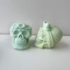 Large Halloween Skull Silicone Mold Halloween Decoration Gypsum Plaster Molds
