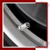 4Pcs Car Logo Wheel Tire Valve Caps Tyre Rim Stem Covers Airdust Waterproof For Actyon Sport Korando Kyron Rexton Musso Tivoli