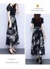 Black Summer Slimming Plus Size Flattering Fairy Dress for Women