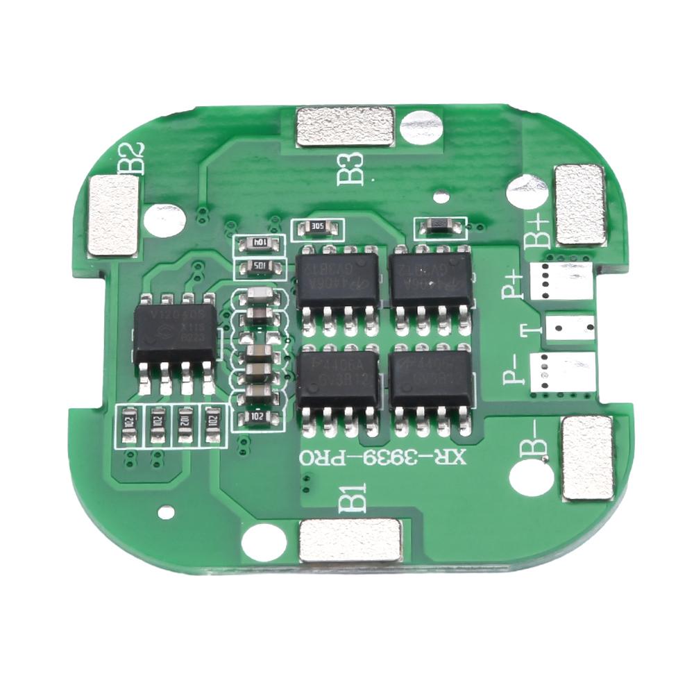 14.8V 4S BMS Same Port Design NTC Temp Sensor Stable IC For Electronic Enthusiast DIY Battery Pack