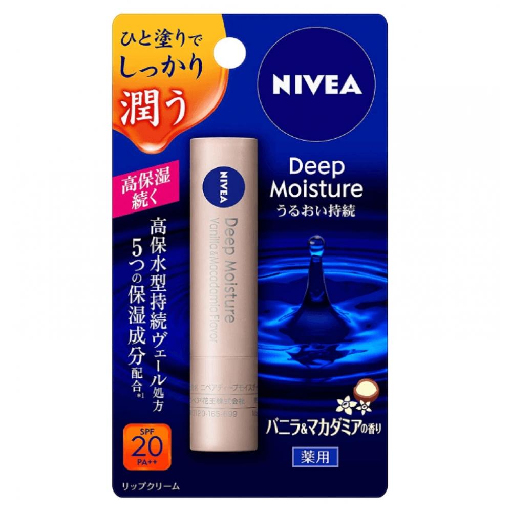 

Kao Nivea Deep Moisture Lip Vanilla Macadamia 2,2 г