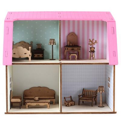 Type A Type A House Mini Furniture Set Miniature DIY Korea 3d Puzzle