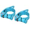 2PcsCelsiusSet 31.8MM   Seatpost Clamp Quick Release Clip for 27.2MM Bike Seatpost