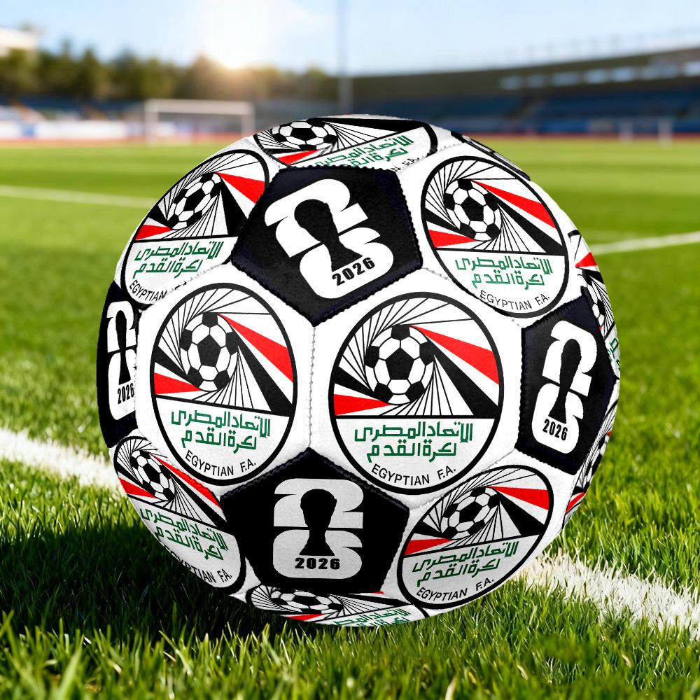 1pc Egyptian Football Size 5 Soccer Ball Professional Match Training Football Indoor &Outdoor Sports Ball Club Training Ball Lightweight Durable y15